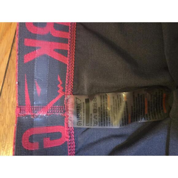 Gymshark Women's Leggings with Pink Logo Waistband capri - Picture 2 of 3